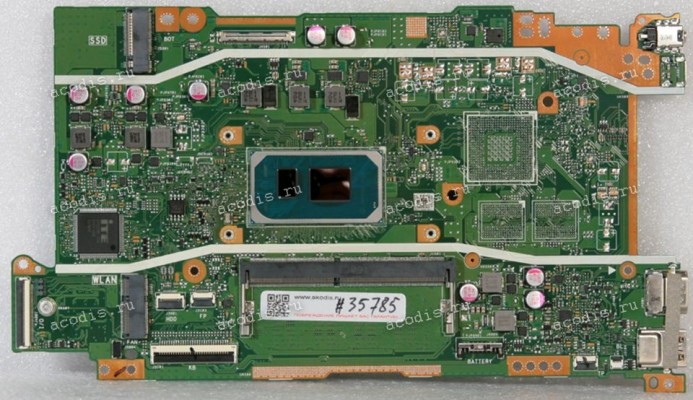 MB Asus X515EA MB._4G/7505/AS  (Asus p/n: 90NB0TY0-R00070, 69N1CMM18A11) X415EA R2.0 Chips Intel SRK0A, Samsung K4A8G165WC-BCWE *4, ITE IT5125E-128 CXA, ALC3251