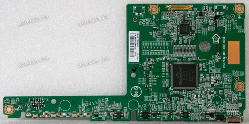 Mainboard Asus LMT 15,6" 1920x1080 MB169B+ MAIN BOARD TPV 756GQFCB0CA005 (Asus p/n: 04020-01720000, 715G7442-M01-000-005K) Chips DisplayLink DL-4120, ITE IT6251FN-AXG