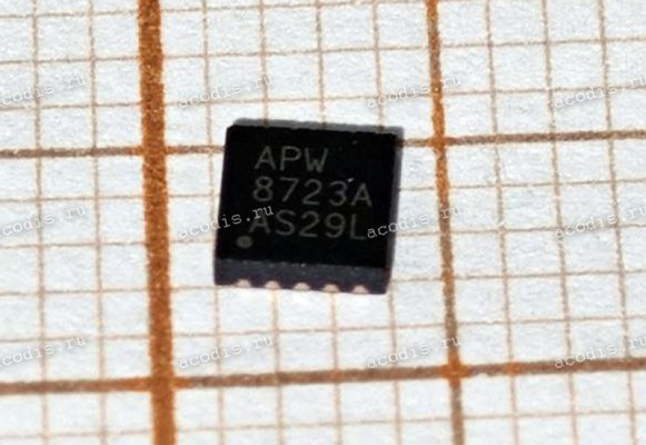 Микросхема Anpec APW8723AQBI-TRG, 8723A PWM CONTROLLER TDFN-10 (Asus p/n: 06050-00340000) NEW original