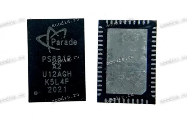 Микросхема Parade PS8812 A2, PS8812 A3, PPS8812QFN52GTR QFN-52 Микросхема Parade PS8812 A2, PS8812 A3, PPS8812QFN52GTR QFN-52
