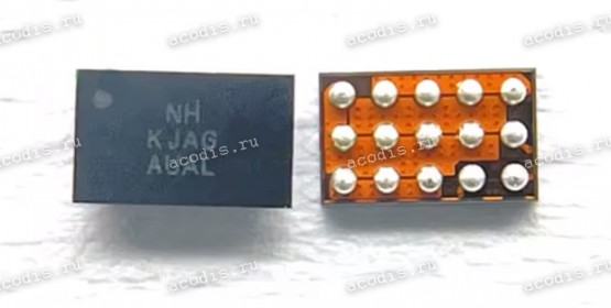 Микросхема Kinetic Technologies KTS1677, KTS1677EVH-MMEV01, KTS1677EVH-TR WLCSP-15 (mark ML, MLXXYYZZZZ) Low RON Load Switch with Overvoltage and Reverse Blocking Protection
