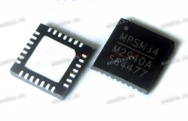 Микросхема MPS MP2940CGRT-8818-Z, MP2940CGRT-2000-Z, MP2940CGRT, M2940C TQFN-28