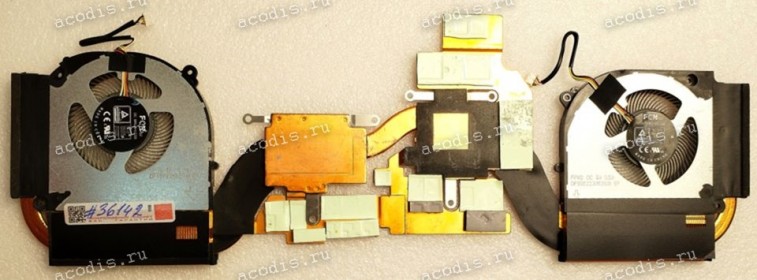 Сист.охл. Machenike S16 16.0" i5 (p/n 6-31-NP5JN-102-HM, DFS5K22115371U, DFS5K223052831) 2*4 pin 5V