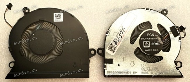 Кулер Asus X571GT (p/n 13NB0NL0M03111) FAN (83.7*73.6*6.5)