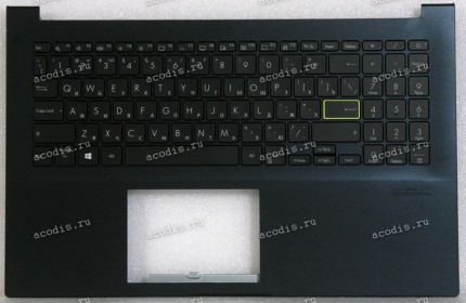 Keyboard Asus X513EA-1K тёмно-синий, русифицированный (90NB0SG4-R31RU03, 13N1-BBA0902)+Topcase