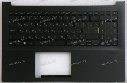 Keyboard Asus X513UA-2K чёрный матовый русифицированная (90NB0TP1-R32RU1, 13N1-BAA0K01)+Topcase