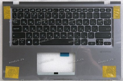 Keyboard Asus X415JA-1G серый русифицированный (90NB0ST2-R33RU0, 39XKUTAJND0)+Topcase