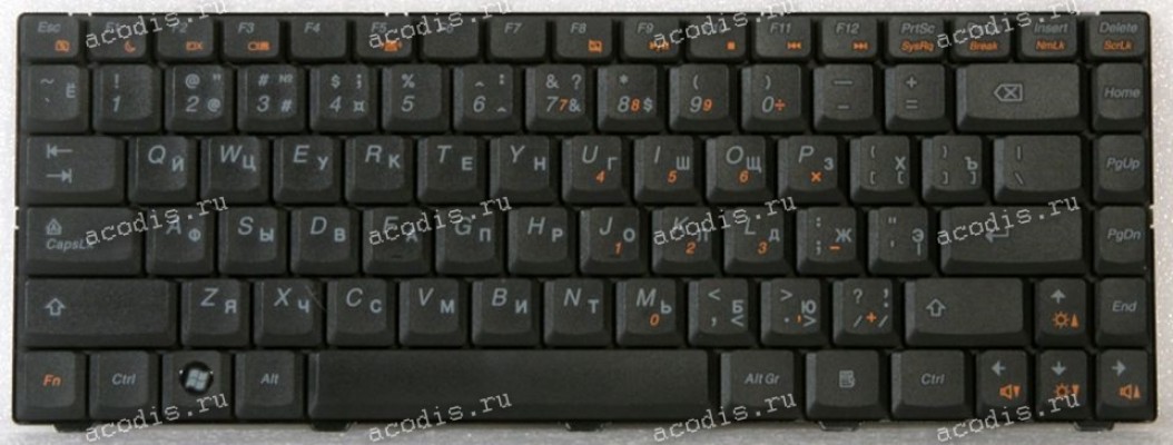 Keyboard Lenovo G570 G575 V570 Z570 Z560 чёрная русифицированная (25200969, V-117020KS1-RU) Keyboard Lenovo G570 G575 V570 Z570 Z560 чёрная русифицированная (25200969, V-117020KS1-RU)