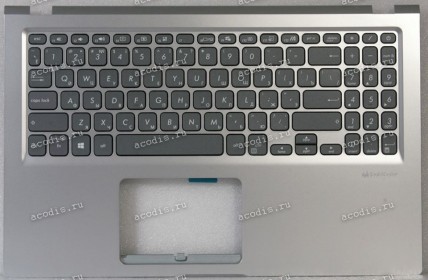 Keyboard Asus X515DA-1S серая матовая, русифицированная (90NB0T42-R38RU0, 13N1-CEA0Z01)+Topcase