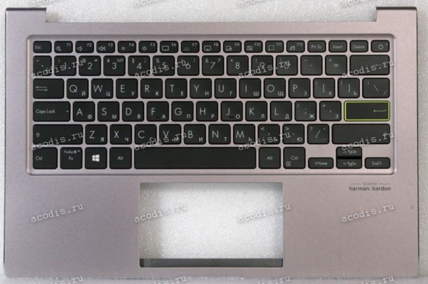 Keyboard Asus X321EA-8G серый русифицированный  (90NB0SP4-R31RU0, 13N1-C6A0911, 13NB0Q50M0501)+Topcase