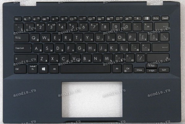 Keyboard Asus B3302CEA-1A чёрно-синий русифицированный (90NX03S1-R31RU0, HQ20721291)+Topcase