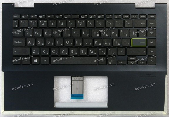 Keyboard Asus TP420IA-2K тёмно-синий русифицированный (90NB0RN1-R31RU0, HQ207D0205)+Topcase