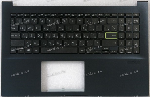 Keyboard Asus X513IA-1K  тёмно-синий русифицированный  (90NB0RR4-R31RU0, 13N1-BQM0201)+Topcase