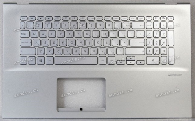 Keyboard Asus X712EA-8S серебристая русифицированная (90NB0TW1-R31RU0, 13N1-D0A0101, 13N1-D0A0401)+Topcase