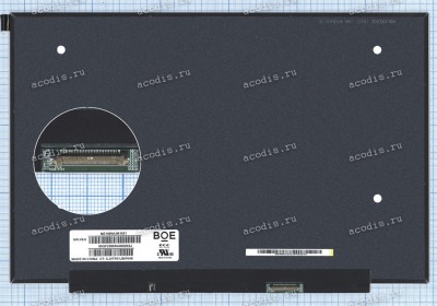 NE140WUM-N51 (72% +, узкая, *) 1920x1200 LED 30 пин slim new