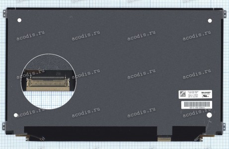 Sharp LQ156Z1JW02 (шаг 0,4мм, 72%) 3200x1800 LED 40 пин slim new