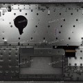 Keyboard Digma Pro Fortis M DN15P3-8CXN01 + topcase (DY325C US NP15IC-819R3, SP40775) (Black/Silver/Matte/RUO/LED)