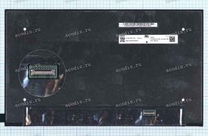 N133HCE-GT3 (72%, узкая, шаг 0,4) 1920x1080 LED 30 пин semi-slim new