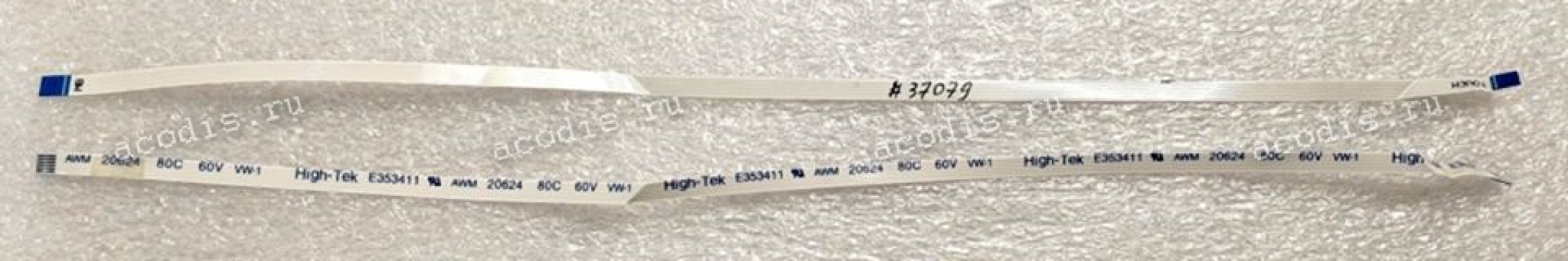 FFC шлейф 6 pin прямой, шаг 0.5 mm, длина 245 mm FFC шлейф 6 pin прямой, шаг 0.5 mm, длина 245 mm