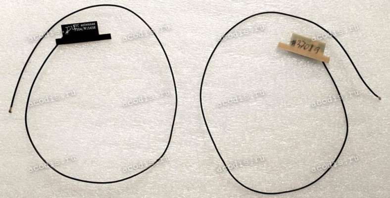 Antenna MAIN Гравитон Н14И-ТП, Н15И-К2, Н15И-ТП, Н17И-ТП, ICL RAYbook Si1514 Si1512, Machenike 14, 15, 17, Rikor R-N-H-CPU-D-M-PSU-C, ThundeRobot 14, 15, 17, Shanghai IP3 MHF4 connector (XYC antennas F524/W1545R) кабель длиной 415 мм