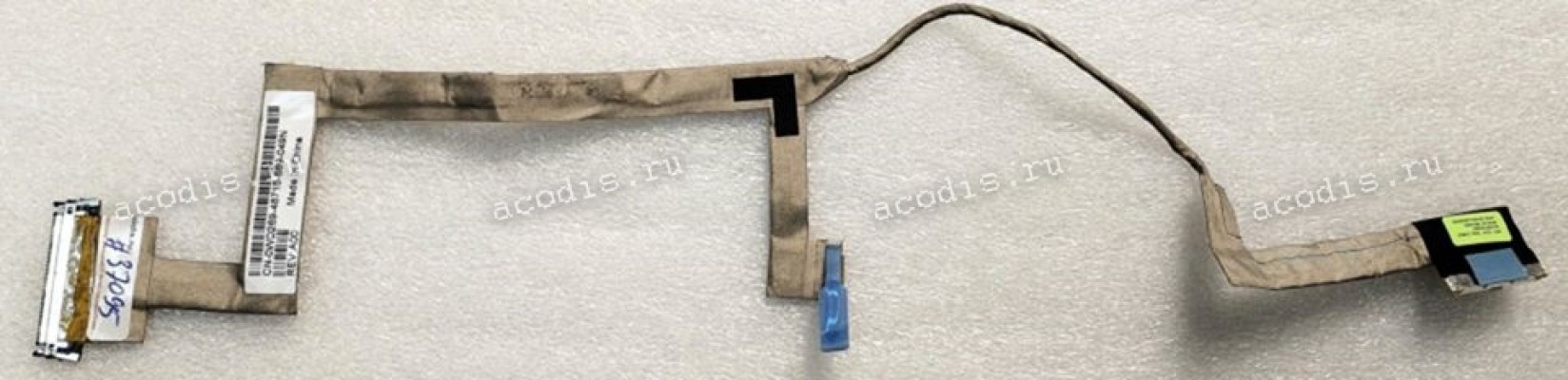 LCD LVDS cable Dell Inspiron 1300, B120, B130, Latitude 120L, D400 (50.4D903.001, 50.4D904.001 (14.1"), 50.4D918.002 (15.4"), 50.4D919.001 (15.4"), DP/N 0WD268, 0WD269) Wistron KeyWest, Kinney DK1
