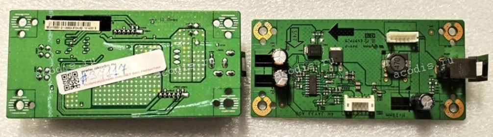 LED board Asus VG245H (p/n: 04020-02340200, 5E3AY33001 01100624, 4H. 3AY33. A00) QISDA/5E.3AY33.001
