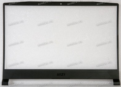 Верх. кр. рамка MSI Katana GF66 чёрная матовая  (E2P-581B211-TA21)