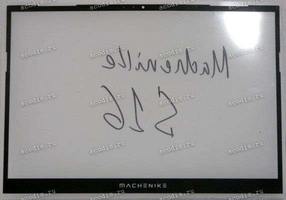 Верх. кр. рамка Machenike S16 чёрная (6-40-NP601-012-HM)