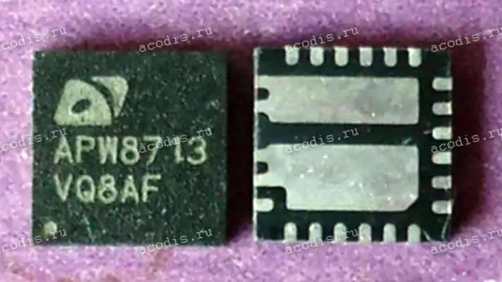 Микросхема Anpec APW8713, APW8713QBI-TRG TQFN4*4-23 PWM CONTOLLER (Asus p/n: 06095-01250000) NEW original