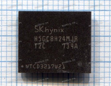Микросхема SKhynix H5GC8H24MJR-T2C GDDR5 256M*32 6.0 1.5V BGA170 (Asus p/n: 03008-00051000) NEW original