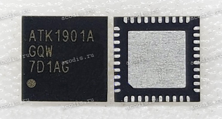 Микросхема RichTek ATK1901AGQW, ATK1901A-GQW WQFN-40L PWM CONTROLLER (Asus p/n: 06095-02690000) NEW original
