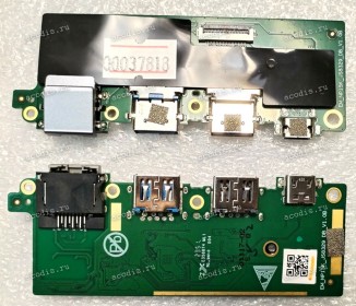 USB & Type-C & RJ-45 board Digma EVE P5852 (EM_NP15K_JS8329_DB_V1.0B)DN15N2-8CXW01 (SP43848)