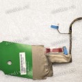 LCD LVDS cable Dell XPS M1730 (p/n: 01010AE00-574-G, 010200J00-402-G REV. A, 50.4Q604.001, FOXCONN REV. A01, CN-0MN465-42943-7BW-02BR)
