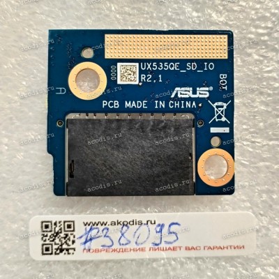 board Asus UX535QE CARD READER BD (p/n: 90NB0V90-R10020) UX535QE_SD_IO R2.1