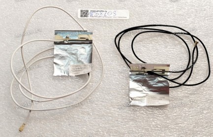 Antenna WIFI Lenovo IdeaPad G580, G585 (p/n: DC33000YH10, DC33000YH00) (2 кабеля) REV:1.0