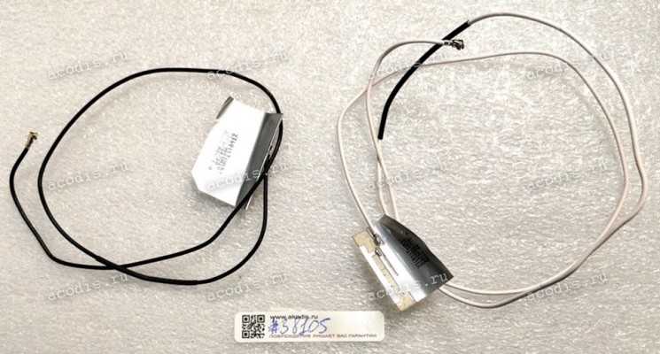 Antenna WIFI Lenovo G500S (p/n: DC33001CM20, DC33001CM30) (2 кабеля) REV:1.0