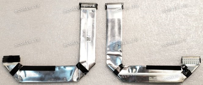 LCD LVDS FFC шлейф мониторный 30 pin обратный, шаг 1.0 mm, длина 315 mm с замками с двух сторон