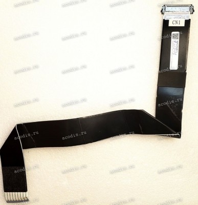 LCD LVDS FFC шлейф мониторный 40 pin обратный, шаг 0.8 mm, длина 495 mm ASUS TUF Gaming VG27AQZ с замком с одной стороны, black