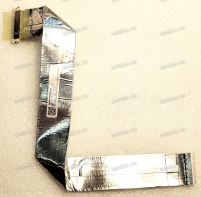 LCD LVDS FFC шлейф мониторный 30 pin прямой, шаг 1.0 mm, длина 350 mm с замком с одной стороны 50000NS