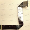 LCD LVDS FFC шлейф мониторный 30 pin прямой, шаг 1.0 mm, длина 350 mm с замком с одной стороны 50000NS