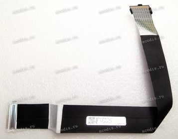 LCD LVDS FFC шлейф мониторный 30 pin обратный, шаг 1.0 mm, длина 380 mm, с замками с двух сторон