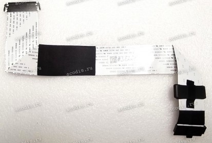 LCD LVDS FFC шлейф мониторный 30 pin обратный, шаг 1.0 mm, длина 350 mm с замками с двух сторон