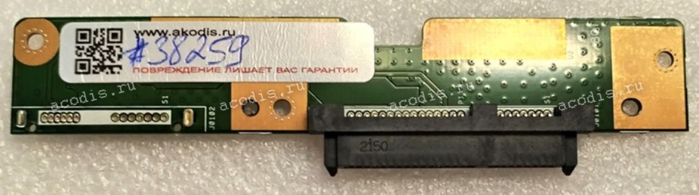 HDD board Asus X540U (p/n: X540UV ODD) 540UV_ODD Rev:2.0 X (на плате только разъём привода)
