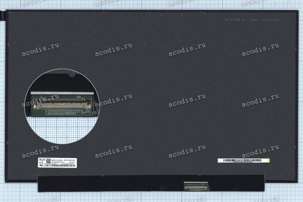 NE161QHM-NZ1 (240Hz, 72%) 2560x1440 LED 40 пин slim new NE161QHM-NZ1 (240Hz, 72%) 2560x1440 LED 40 пин slim new