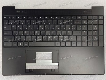 Keyboard Digma EVE A5820 DN15R3-8DXW03 + topcase (F0006-089 MB3501089) (Black/Black/Matte/RUO) SP50257