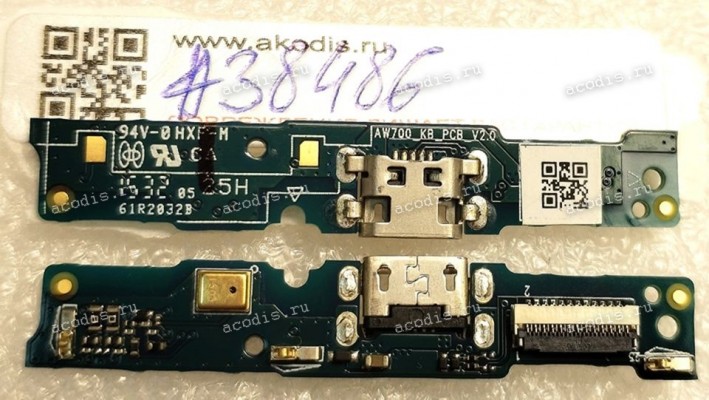 SUBboard ASUS ZenFone Go ZC451TG (p/n AW700_KB_PCB_V2.0)