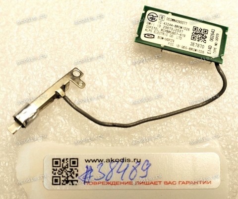 Bluetooth broadcom & cable SONY VGN-AW31S (p/n 4324A-BRCM1026, 2007DJ2037) BCM-UGPZ9, QDS-BRCM1026