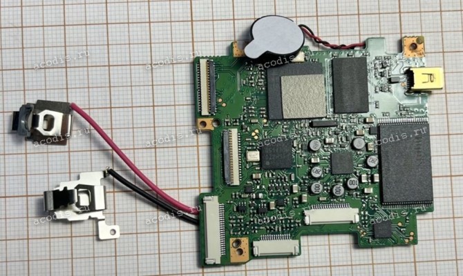 Board Sony DSC-S2100 (p/n A1759675B, GTW, SDC-C350, MCU, DHG37-0000-10E) MOUNTED PC BOARD MAIN