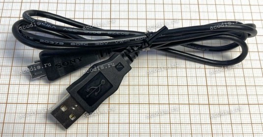 USB cable Sony DSC-TX10 (p/n 183882611, 1-838-826-11) CORD WITH CONNECTIOR (USB)