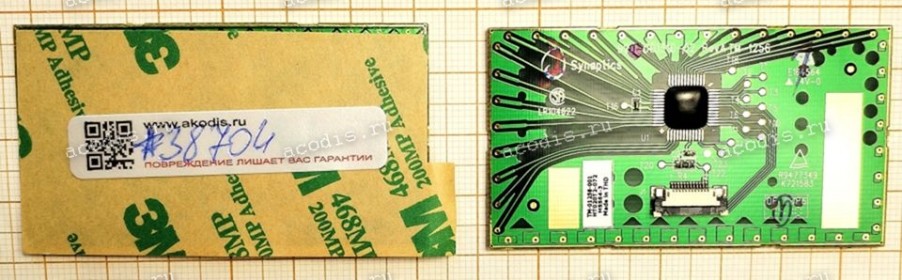 TouchPad board Asus EEE PC 1001P 1005H (p/n: 920-001310-02, TM-01256-001, HT020T2-072) Rev.A